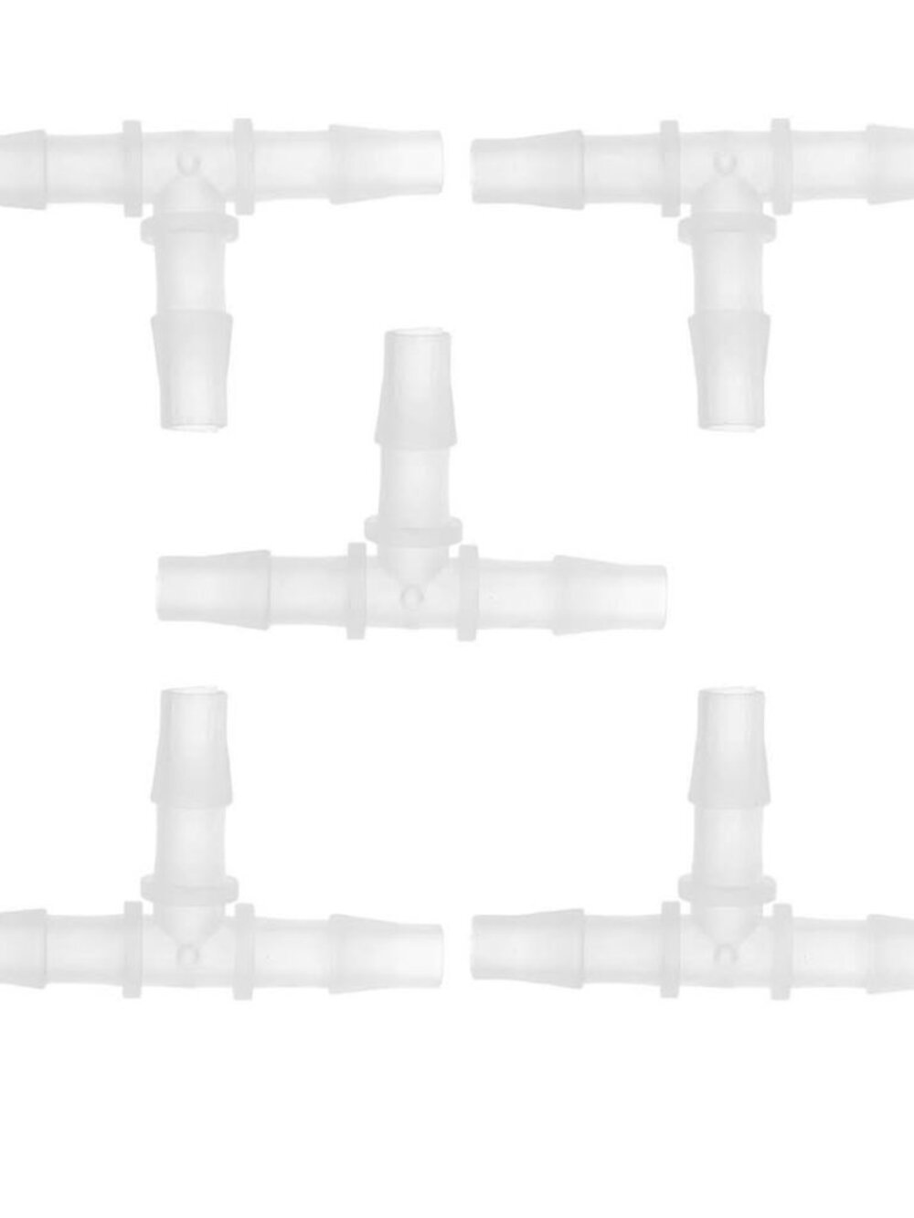 Vacuum Tubing Connector T Shaped 3 Way Vacuum Tubing Connector Car Plastic 5/16'